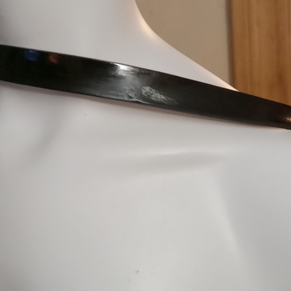 Black skinny belt - Picture 4 of 4